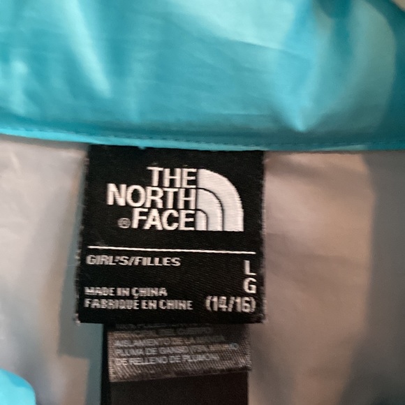 Girls North Face Down Puffer Jacket - Picture 2 of 7